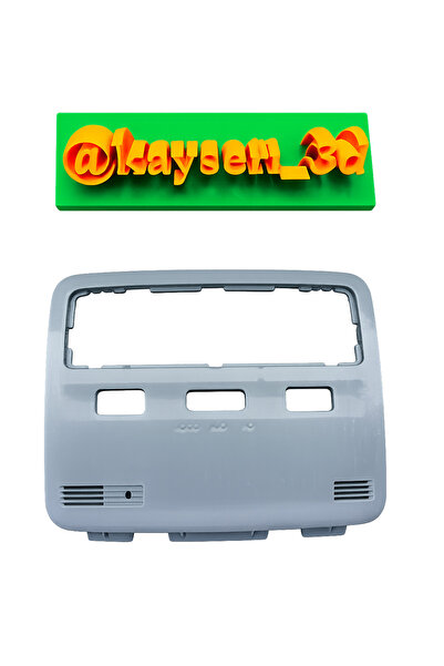 kayseri3D غطاء وحدة التحكم في إضاءة السقف لسيارة تويوتا أفينسيس T25 (إنتاج ثل...