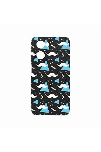 bestcase Тънък силиконов калъф 0.8ММ, съвместим с OPPO A57 5G, Мустаци, Устой...
