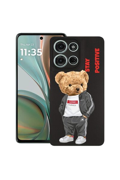 bestcase ¬Æ Husa pentru Motorola Moto G Play (2025) cu Design Stay Positive -...