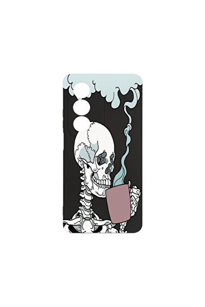 bestcase Husa Pentru OPPO A80, BestCase¬Æ Slim Premium Silicon 1.2MM, Skull, ...