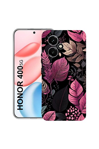 bestcase ¬Æ Husa Clear Silicon pentru Honor 400, Rose Feathers, 2036423 T 1163