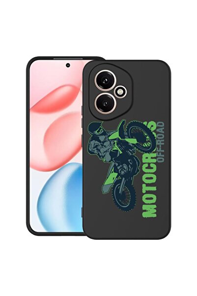 bestcase ¬Æ Husa pentru Honor 400 cu Design Motocross, TPU Mat Ultra Slim, 20...