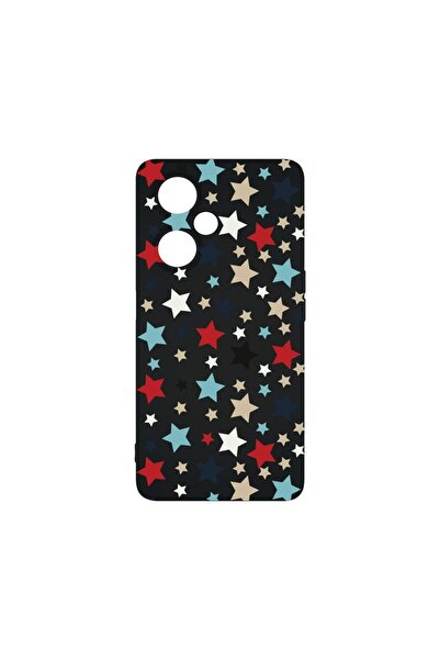 bestcase Θήκη Σιλικόνης Premium, Συμβατή με OPPO A59 5G, Σχέδιο Αστέρια, Λεπτ...