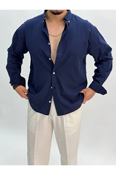 BYATA MENS STYLE Men's Oversize Summer Shirt
