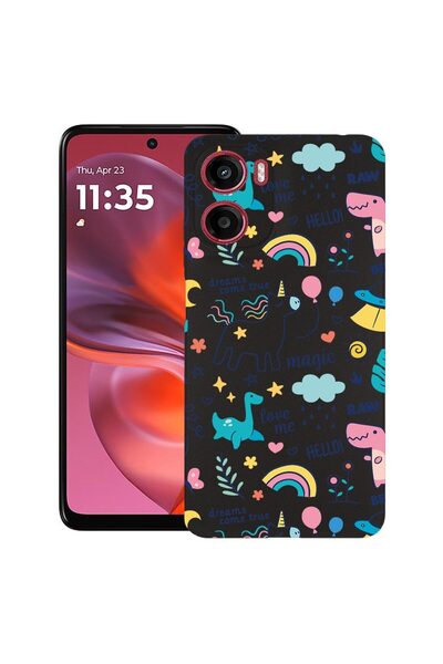 bestcase Θήκη για Motorola Moto G05, Μονόκερος - Τα όνειρα γίνονται πραγματικ...