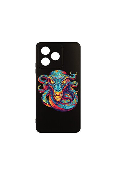bestcase Калъф за OPPO A40, BestCase® Тънък силиконов, Дракон в мечтани цвето...