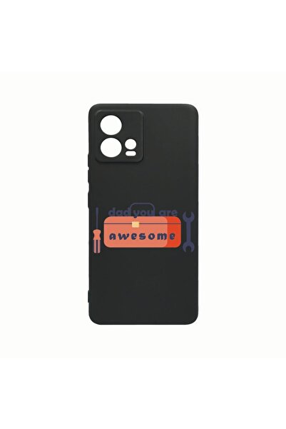 bestcase Husa Silicon, Compatibila Cu Motorola Edge 30 Fusion, Awesome Dad, R...