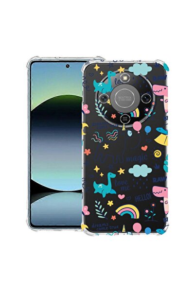 bestcase Husă Antișoc 1.5mm Compatibilă cu Honor Magic8 Lite, cu Design Unico...