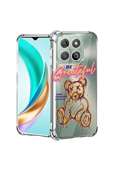 bestcase Съвместим калъф за Honor X8C, Удароустойчив 1.5ММ, Мече - Бъди благо...