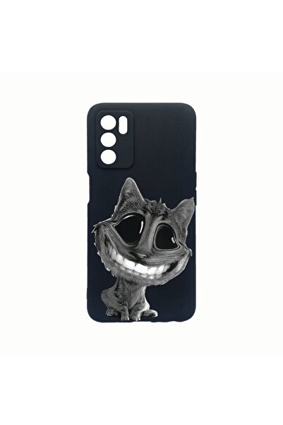 bestcase Husa Silicon, Compatibila Cu Oppo A16, Crazy Cat, Rezistenta la uzur...