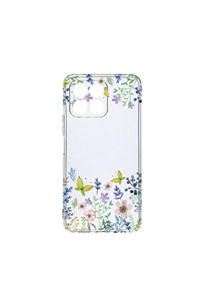 bestcase Husa BestCase® Silicon Transparent, Compatibilă cu Honor X8B, Flutur...