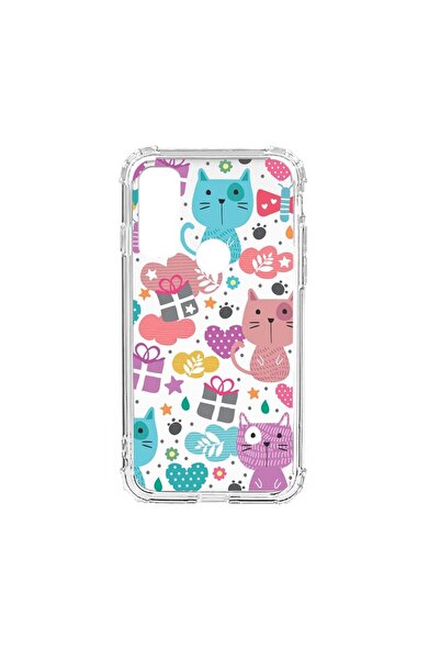 bestcase Husa Anti Shock Silicon Compatibila Cu Motorola Moto E40, Lovely Cat...