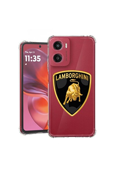 bestcase Калъф за Motorola Moto G05, Удароустойчив 1.5ММ, Ламборгини, Защита ...
