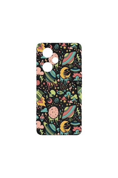 bestcase Θήκη Σιλικόνης Premium, Συμβατή με OPPO A59 5G, Σχέδιο Σύμπαν, Πλανή...