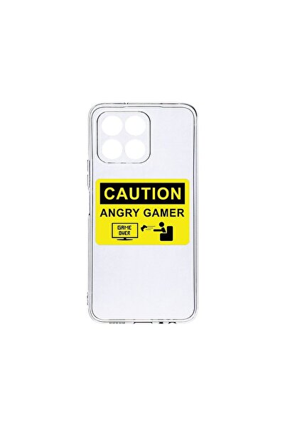 bestcase Husa BestCase¬Æ Clear Silicon, Compatibila Cu Honor X8 5G, Angry Gam...