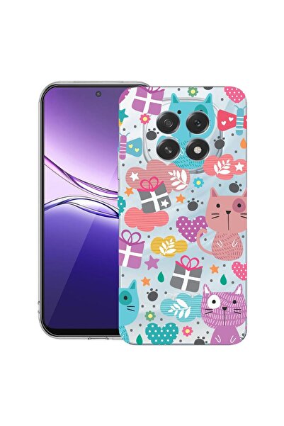 bestcase Husă pentru OPPO F29 Pro cu design Lovely Cat, din silicon transpare...