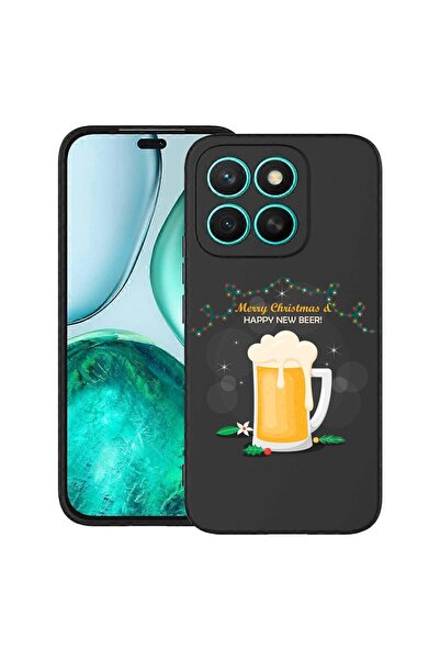 bestcase Θήκη για Honor X8C, Χαρούμενη Νέα Μπύρα!, Λεπτή σιλικόνη 0.8MM, Αντι...