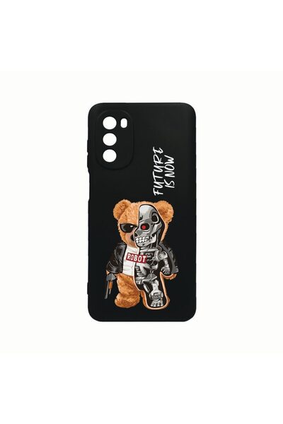 bestcase Силиконов калъф, съвместим с Motorola Moto G82 / Moto G52, Наполовин...