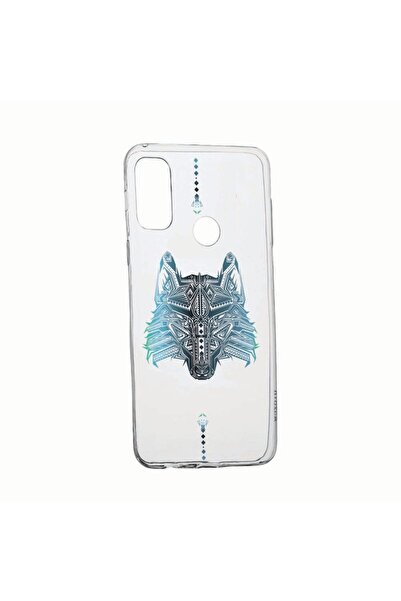 bestcase Husa pentru Huawei P Smart (2020), Wolf, rezistenta la uzura, anti-a...