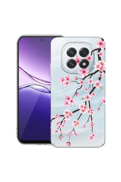 bestcase Θήκη για OPPO F29 Pro με σχέδιο ιαπωνικής κερασιάς, Διαφανής λεπτή σ...