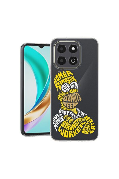bestcase Θήκη για Honor X6b, BestCase® Διαφανής Σιλικόνη 2MM, Καλλιγραφία Hom...