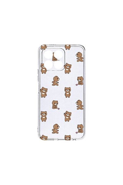 bestcase Husa BestCase¬Æ Clear Silicon, Compatibila Cu Honor X6, Teddy Bear P...