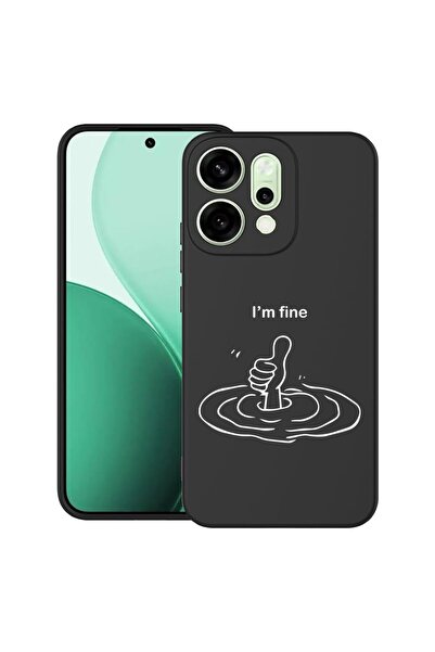 bestcase Θήκη για OPPO Reno14 5G με σχέδιο  "I'm Fine ", TPU Ματ Εξαιρετικά Λ...