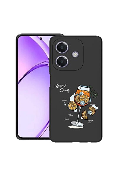 bestcase ¬Æ Husa Slim Silicon pentru OPPO A60 5G / A40M / A40, Aperol Spritz,...