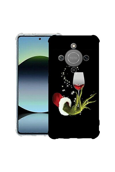 bestcase Husă Antișoc 1.5mm Compatibilă cu Honor Magic8 Lite, cu Design Xmas ...