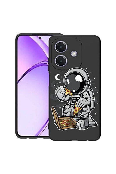 bestcase ¬Æ Husa pentru OPPO A60 5G / A40 / A40M, Astronaut Pizza, Slim Silic...
