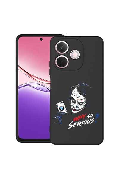 bestcase Калъф за OPPO A5 Pro 5G от силикон, ултра тънък, с дизайн  "Защо тол...