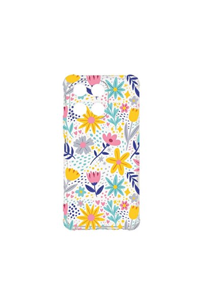 bestcase Αντικραδασμική Θήκη 1.5MM, Συμβατή με Honor X6a, Μικρά Λουλούδια, Αν...