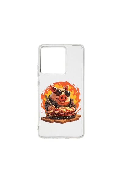 bestcase Θήκη για Motorola Edge 50 Neo, BestCase™ Διαφανής Σιλικόνη 2MM, Pig'...