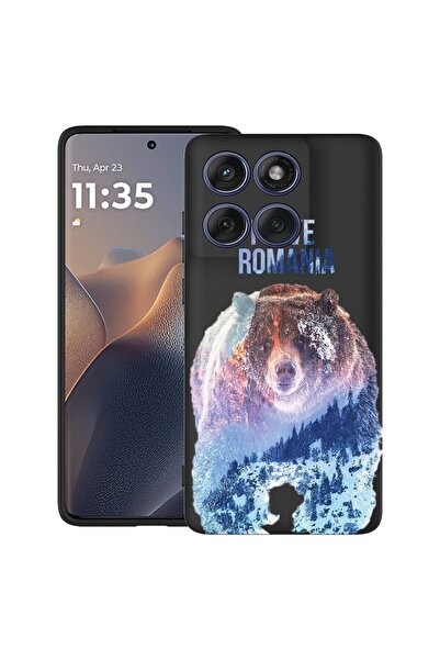 bestcase ¬Æ Husa TPU Ultra Slim Compatibil cu Motorola Moto G86 Power, cu Des...