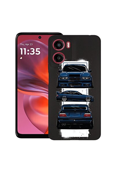 bestcase ¬Æ Husa pentru Motorola Moto G05, The BMW E36, Slim Silicon 0.8MM, A...