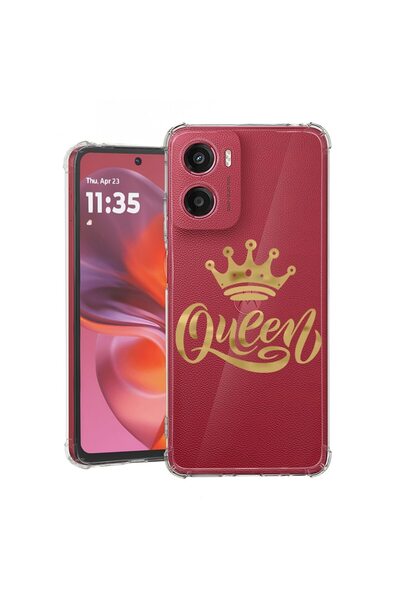 bestcase ¬Æ Husa compatibila Motorola Moto E15, Anti Shock 1.5MM, Queen, Prot...