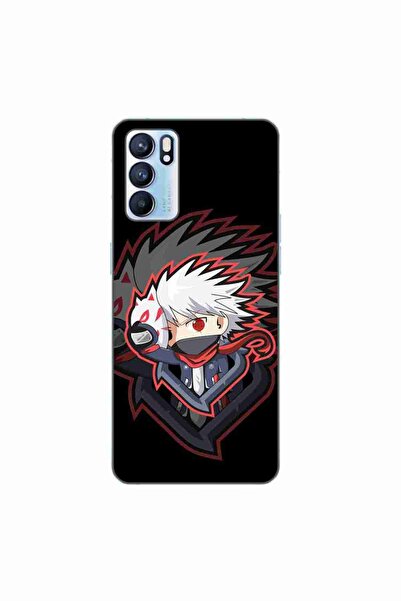 OEM Husa compatibila cu Oppo Reno6 5G Silicon Gel Tpu Model Naruto Kakashi Anbu