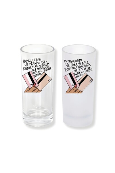 Ghostbastır Raki Glass with or Without Ice Option – 1 Stylish Presentation Gl...