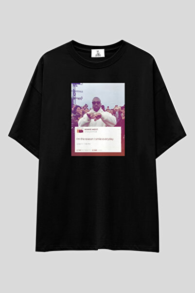 UmbraWear Kanye West Funny Koleksiyonu T-shirt | Unisex %100 Pamuk Özel Tasar...