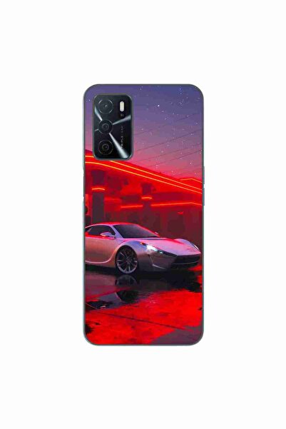 OEM Husa compatibila cu Oppo A16 Silicon Gel Tpu Model Future Car