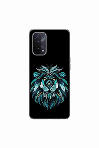 OEM Husa compatibila cu Oppo A54 5G, A74 5G Silicon Gel Tpu Model Abstract Lion