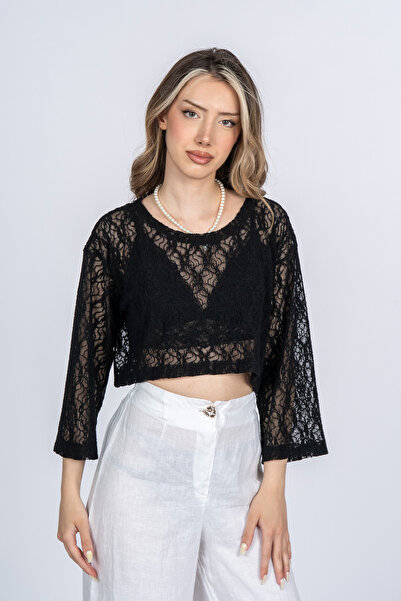 MissVina Aviana Modern Tulle Blouse 70083
