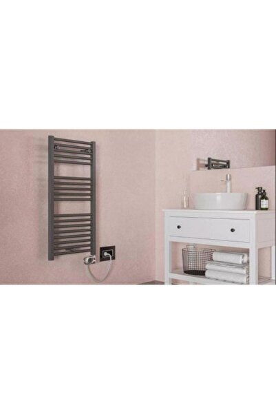 Lazzarini Radiator portprosop de baie, antracit, oțel, electric, Lazzarini, C...