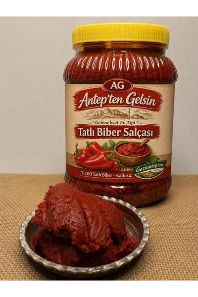 aganteptengelsin Tatlı Biber salçası - Yeni Mahsul - 2 kg