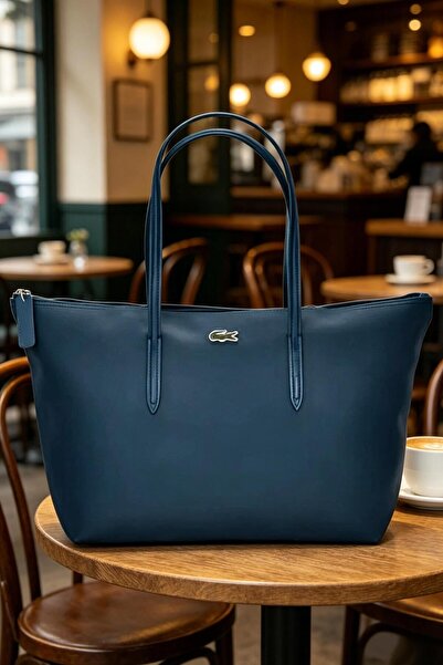 Lacoste LIVE Le Pliage Classic Medium Backpack Navy Blue