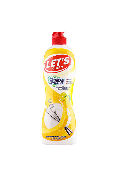Lets Clean سائل غسيل الأطباق ليتس كلين بالليمون 500 مل