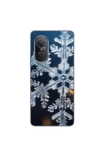 OEM Husa compatibila cu Huawei Nova 9 SE Silicon Gel Tpu Model Big Snowflake