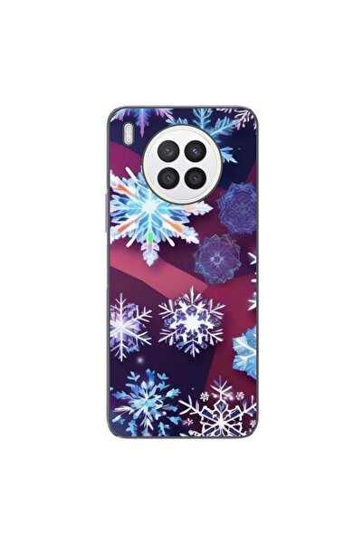 OEM Husa compatibila cu Huawei Nova 8i Silicon Gel Tpu Model Fulgi de Gheata