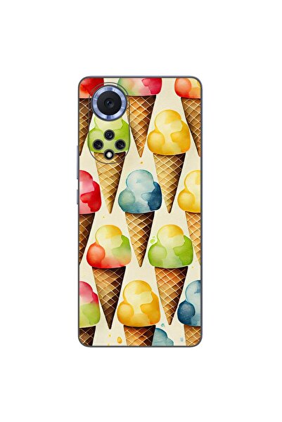 OEM Husa compatibila cu Huawei Nova 9 Silicon Gel Tpu Model Icecream Pattern