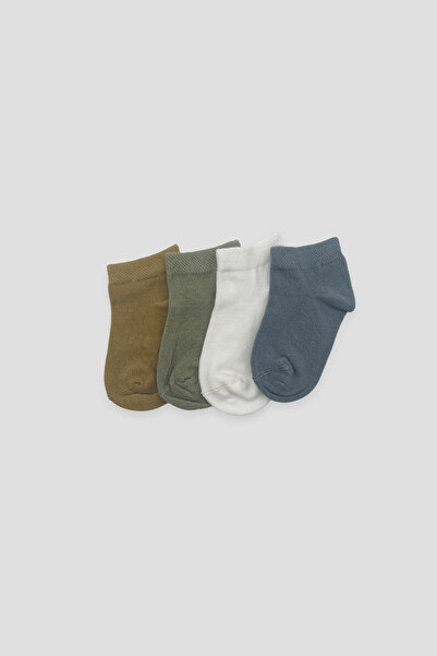 Defne Baby Unisex Baby and Child Basic Premium Cotton Booties Socks Set